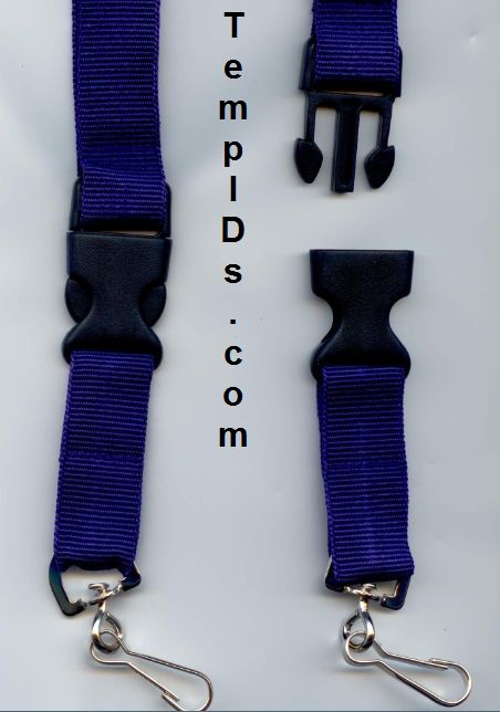 Detachable Buckle Lanyards Before and After