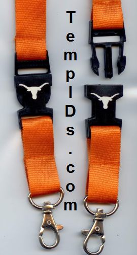 Printed Detachable Buckle Lanyards Before and After
